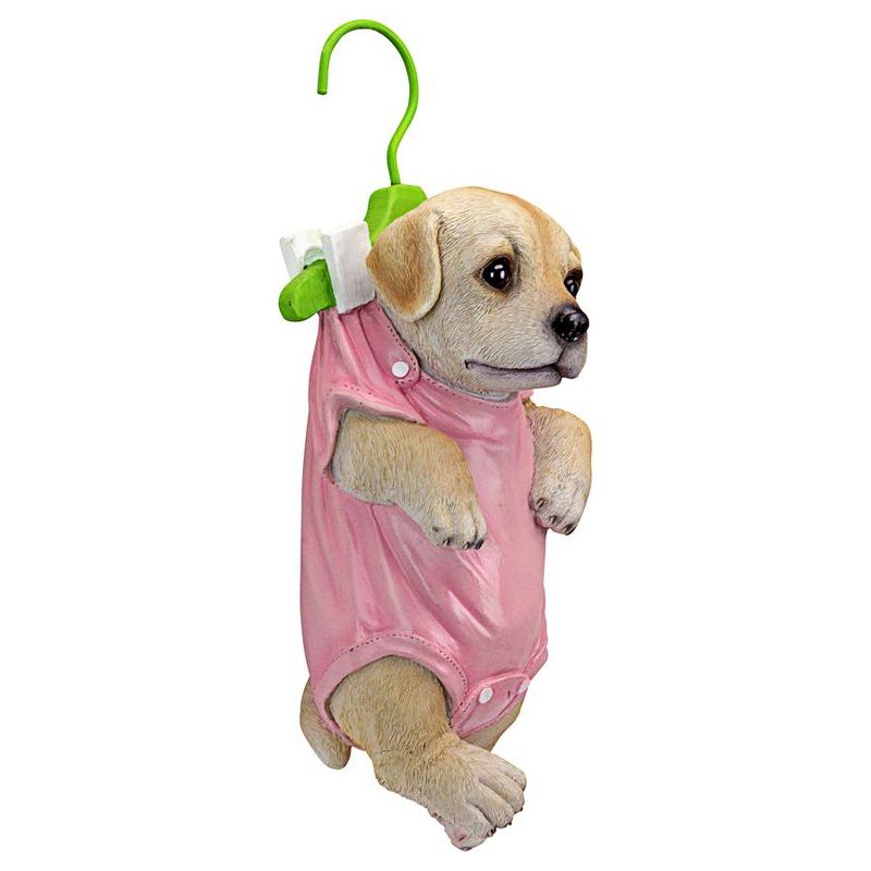 Design Toscano Hanger Hound Labrador Retriever Hanging Puppy Dog Statue, 5 of 7