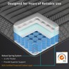 Swedrea Hybrid Mattress Breathable Medium Cooling Memory Foam Bed-in-a-Box Black - 3 of 3