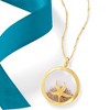 Ross-Simons 14kt Yellow Gold Starfish and Sand Crystal Pendant Necklace Size - 4 of 4