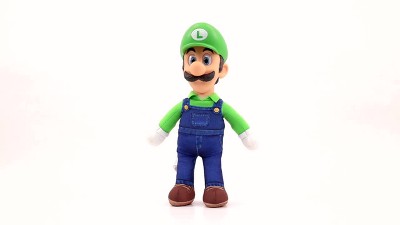 Nintendo The Super Mario Bros. Movie Luigi Poseable Plush Target