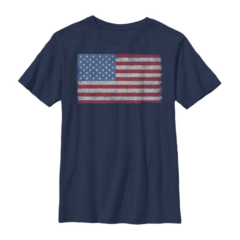 Boy's Lost Gods Fourth of July  Vintage Freedom T-Shirt, 1 of 4