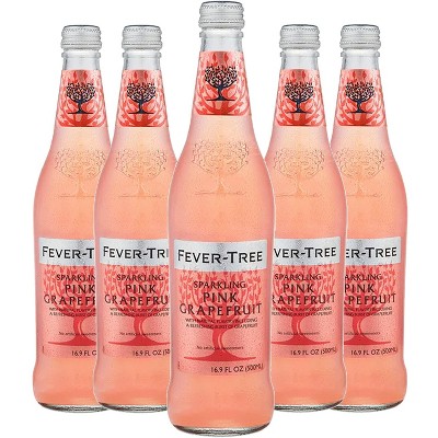 Fever Tree Sparkling Pink Grapefruit Soda - Premium Quality Mixer And ...