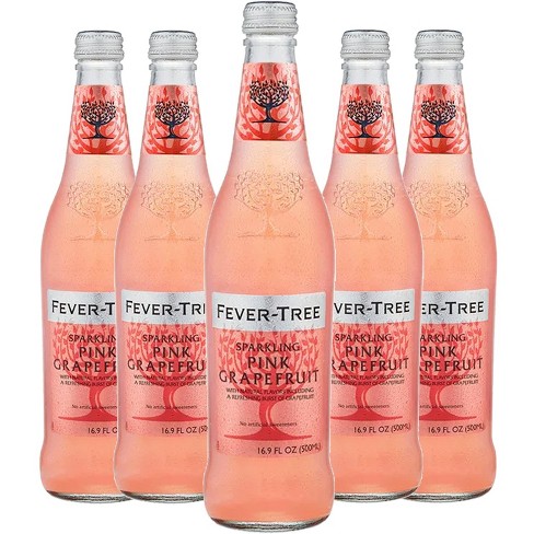 Fever Tree Pink Grapefruit - Premium Quality Mixer - Refreshing Beverage for Cocktails & Mocktails 500ml Bottles - image 1 of 4