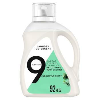 9 Elements Liquid Laundry Detergent - Eucalyptus - 92 fl oz