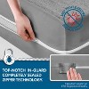 Mattress Protector with Zipper by Guardmax. Terry Cotton Waterproof, Bed Bug Proof, Soft & Comfortable Mattress Encasement with Deep Pockets. - 3 of 4