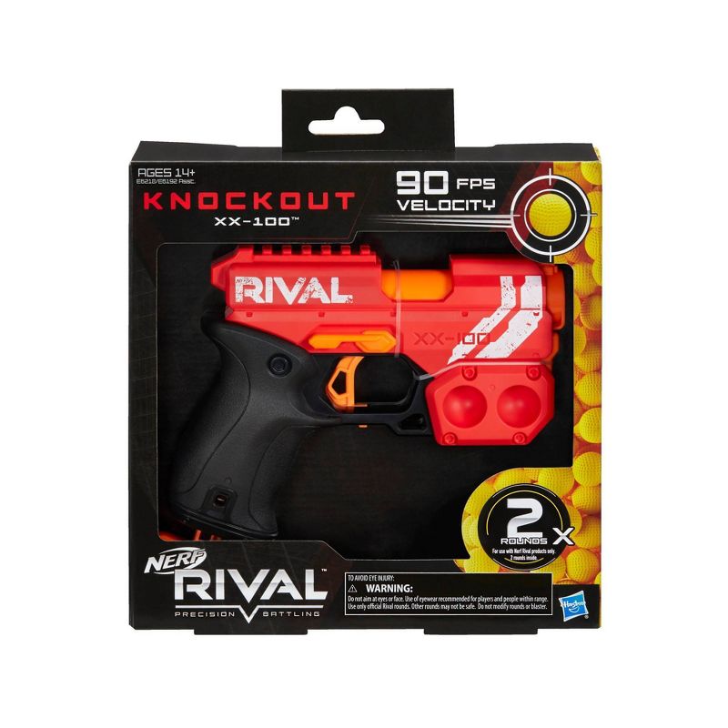 NERF Rival Knockout XX 100 Blaster - Red, 2 of 7