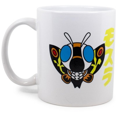 Surreal Entertainment Godzilla Chibi Mothra Ceramic Mug Exclusive | Holds 11 Ounces