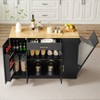 APRILSOUL 53'' Kitchen Storage Islands with Drawers and Trash Can Storage for Kitchen - 2 of 4