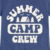 Girls' - Instant Message - Summer Camp Crew Fitted Short Sleeve Graphic T-Shirt - 2 of 4