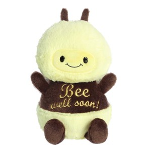 Aurora Small Bee Well Soon JUST SAYIN' Witty Stuffed Animal Yellow 8" - 1 of 4