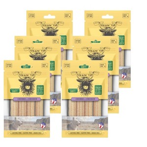 Yellow Yak Churro with Chicken Soft Dog Dental Chew - Case of 6/4 oz - 1 of 3