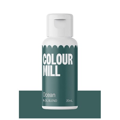 Colour Mill food colouring set of 6: Coastal Colours - Oil Based Colouring  20ml