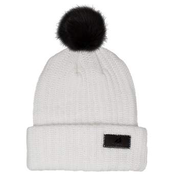 Arctic Gear Adult Cotton Cuff Winter Hat with Pom