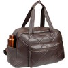 Max Studio 21 Inch Large Lamby Diamond Quilted Front Pocket Duffle Bag - 2 of 4