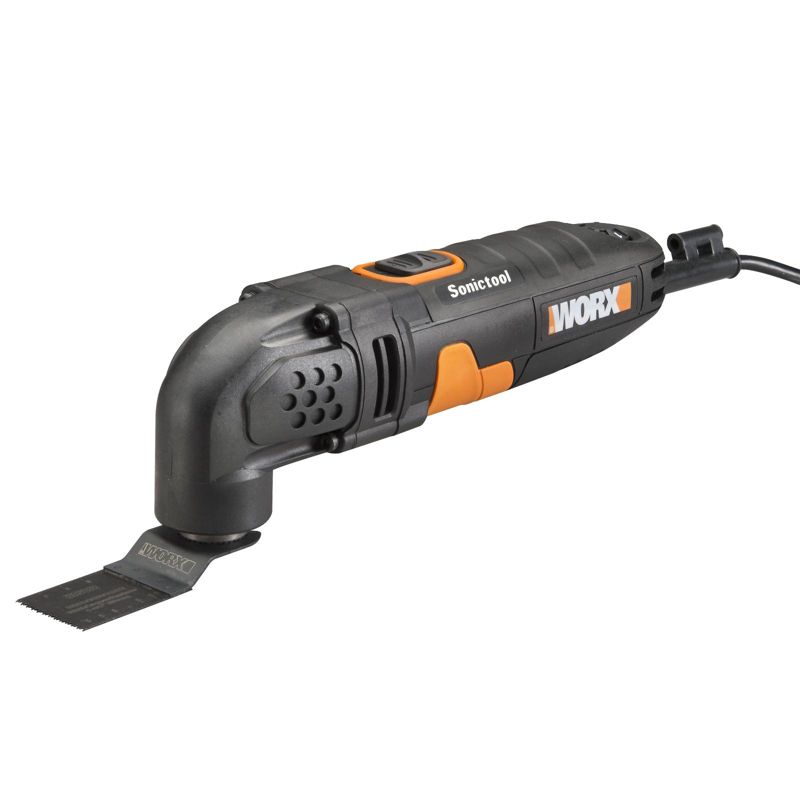 Worx WX686L 2.5 Amp Oscillating Multi-Tool with Clip-in Wrench, 4 of 9