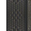 SpassWay 67"H Artisan Woven Wood Folding Screen Multi Panel Room Divider for Natural Privacy and Organic Style (Nature Wood/Black/White) - 3 of 4