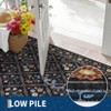 Washable Farmhouse Floral Print Living Room Rugs, Soft Non Slip Modern Bedroom Carpet, Ultra Thin Floor Rug for Home Office - 4 of 4