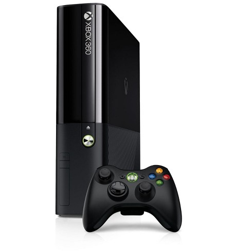 Microsoft XBOX 360 E Black 4GB Console Gaming and Entertainment Excellence  Manufacturer Refurbished