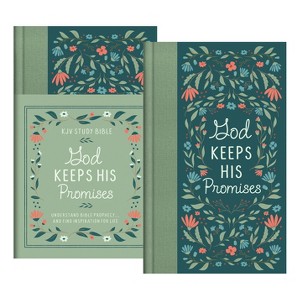 God Keeps His Promises KJV Study Bible [Sage Floral] - by  Christopher D Hudson (Hardcover) - 1 of 1