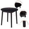 Sapphtopaz Dining Table Kitchen Table Solid Wood Dining Table for Dining Room, Small Space - 2 of 4