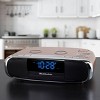 Studebaker SB5050RG Workstation Hi-Fi Music System with FM Radio - Rose Gold - 2 of 4