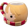 Harry Potter Hermione Granger Coffee Mug, 24 oz - Cute Chibi Design with Gryffindor Scarf Handle - Great Gift for Kids & Teens - Ceramic - 4 of 4