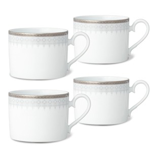 Noritake Silver Colonnade Set of 4 Cups - 1 of 4