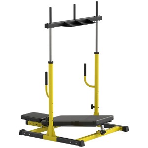Soozier Vertical Leg Press Machine, 660LBS Capacity, with Adjustable Leg, Back and Head Positions, 2" Olympic Plate Compatible - 1 of 4