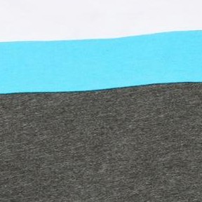 heather charcoal paradise blue white