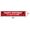 Big Dot of Happiness Karate Master - Happy Birthday Martial Arts Decorations Party Banner - 2 of 4