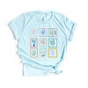 Simply Sage Market Floral Stamps Short Sleeve Tee - 2 of 4