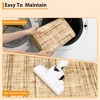 Area carpet,linen designed floor carpet,used for living rooms, bedrooms and offices - 4 of 4