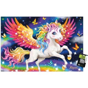 Trends International Kayomi Harai - Pegasus Rainbow Flight Unframed Wall Poster Prints - 1 of 4
