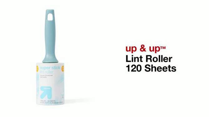 Lint Roller 120 Sheets - up &#38; up&#8482;, 2 of 5, play video