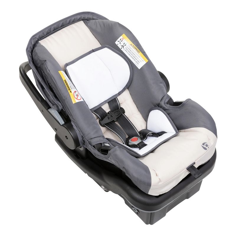 Baby Trend EZ-Lift 35 Plus Ergonomic Lightweight Rear-Facing Infant Car Seat with Multi-Position Base and Cozy Cover, Magnolia Gray, 5 of 7