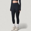 Anna-Kaci Active Women's High Waist Full Length Leggings with Side Pockets and Wide Waistband - 2 of 4