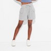 Women's Mid-Rise Cargo Sweat Shorts - Wild Fable™ - image 2 of 3