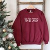 Simply Sage Market Women's Graphic Sweatshirt Tis The Season To Be Jolly - 2 of 2