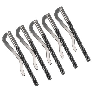Unique Bargains Alloy Storage Clips for Food Bag Sealing Paper File Photo 5 Pcs - 1 of 4