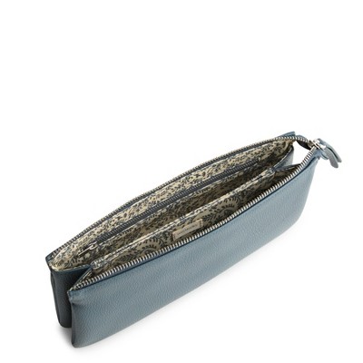 Vera Bradley Women's Outlet Faux Leather Essential Trio Clutch Dark Slate — фото 2