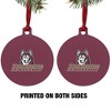 Bloomsburg University Primary Logo Aluminum Holiday Christmas Tree Ornament  3.0" (7.6 cm) x 3.37" (8.6 cm) - 2 of 4