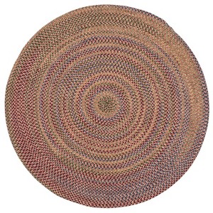 Colonial Mills Worley Round Area Rug - Red 4x4 - 1 of 3