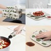 REGALWOVEN Oven Mitts and Pot Holders Sets 4Pcs, Kitchen Oven Gloves, Heat Resistant Oven Mitts and Pot Holders for Kitchen - 4 of 4