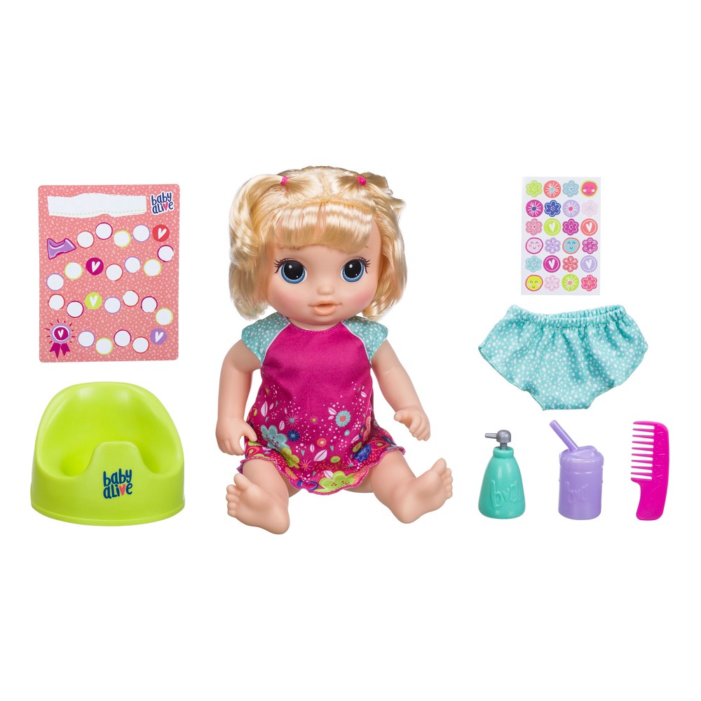 UPC 630509673124 product image for Baby Alive Potty Dance Baby Doll - Blonde Straight Hair | upcitemdb.com