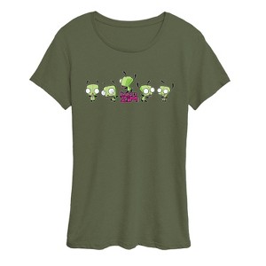 Women's - Invader Zim - Dancing Gir Short Sleeve Graphic T-Shirt - 1 of 3