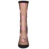 Memoi Women's Delightful Daisies Sheer Crew Socks - 2 of 3