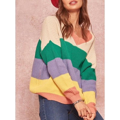 Women's OPEN-BACK COTTON-BLEND SWEATER - PROMESA