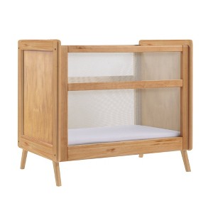 BreathableBaby Breathable Mesh 2-in-1 Mini Crib, Greenguard Gold Certified - 1 of 4