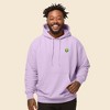 Dalix Alien Embroidered Fleece Zip Hoodie Cold Fall Winter Mens - 2 of 4