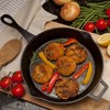Bayou Classic 7453 12-in and 14-in Cast Iron Skillet Set Features Pour Spouts Perfect For Breakfast Pan Frying Sautéing and Baking - 2 of 4